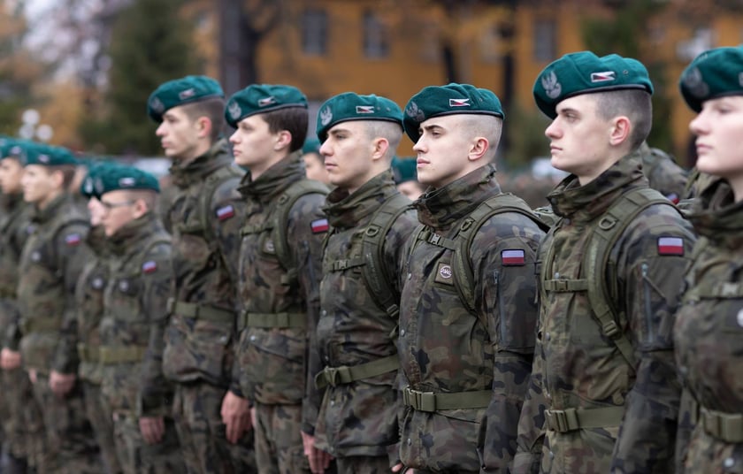 Podchorążowie z Akademii Wojsk Lądowych we Wrocławiu