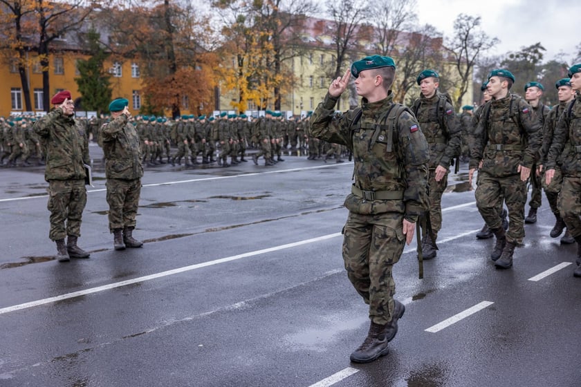 Podchorążowie z Akademii Wojsk Lądowych we Wrocławiu
