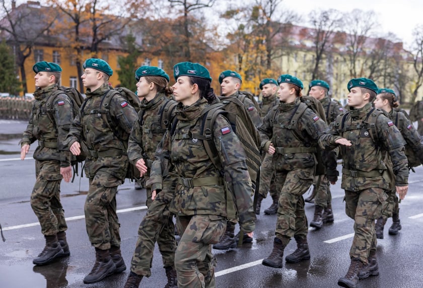 Podchorążowie z Akademii Wojsk Lądowych we Wrocławiu