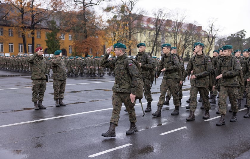 Podchorążowie z Akademii Wojsk Lądowych we Wrocławiu