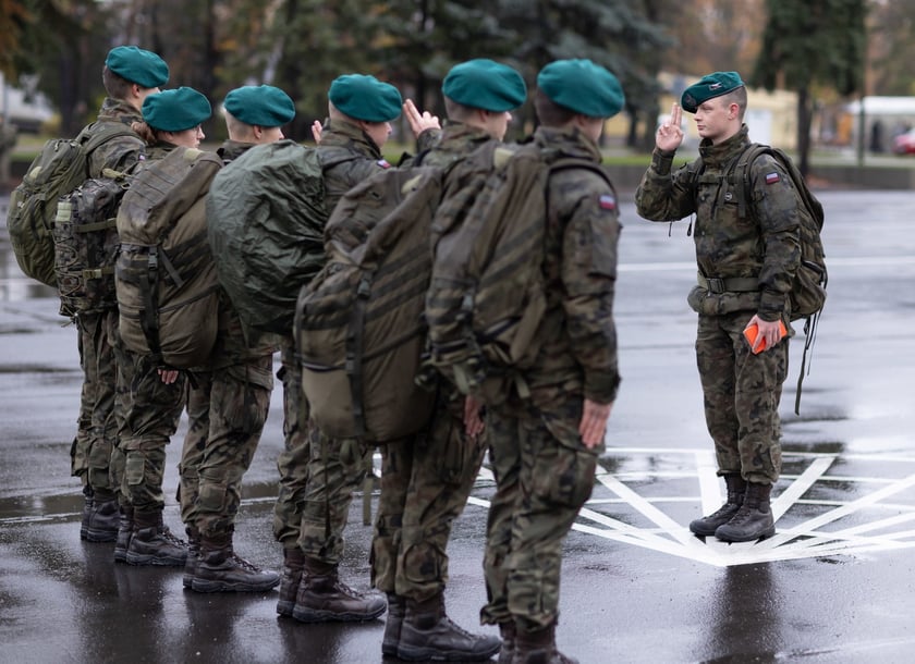 Podchorążowie z Akademii Wojsk Lądowych we Wrocławiu