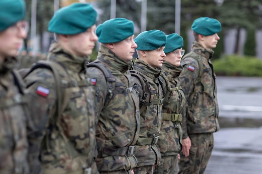 Podchorążowie z Akademii Wojsk Lądowych we Wrocławiu