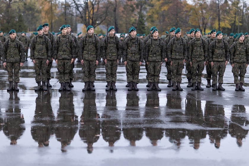Podchorążowie z Akademii Wojsk Lądowych we Wrocławiu