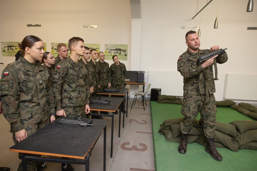 Zajęcia w Akademii Wojsk Lądowych we Wrocławiu