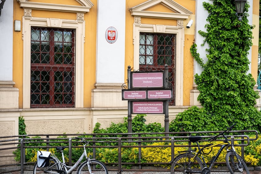 Budynek Wydziału Filologii przy placu Nankiera 15&nbsp;