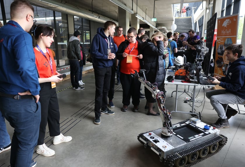 Robotic Arena na Politechnice Wrocławskiej (20.04.2024)