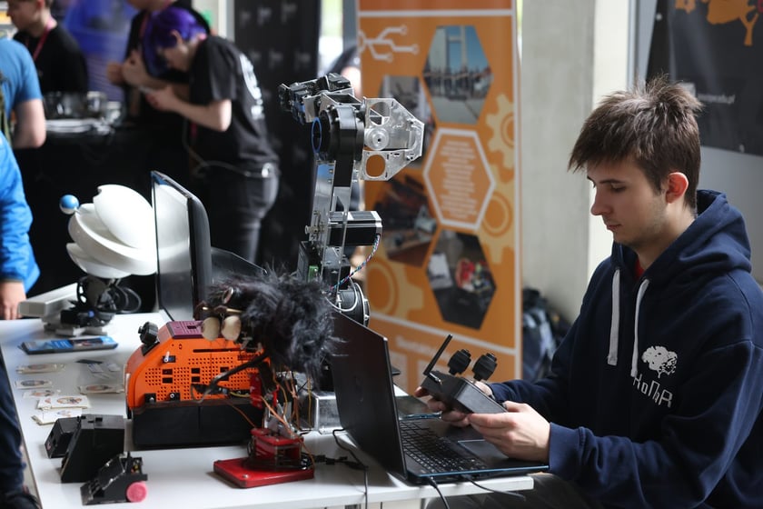 Robotic Arena na Politechnice Wrocławskiej (20.04.2024)