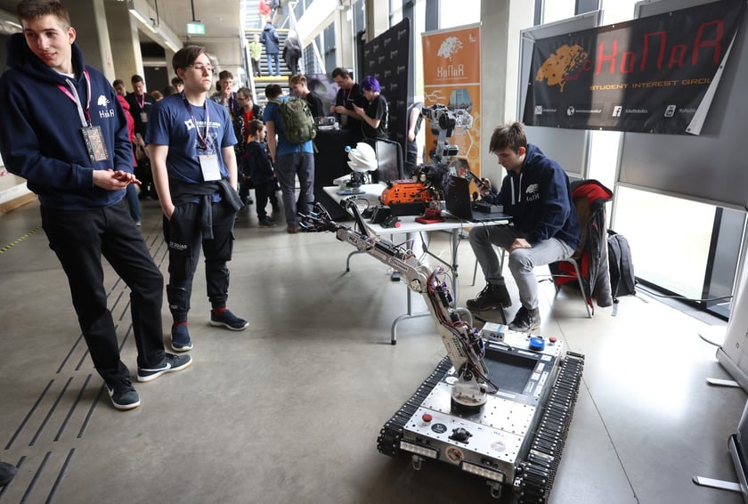 Robotic Arena na Politechnice Wrocławskiej (20.04.2024)