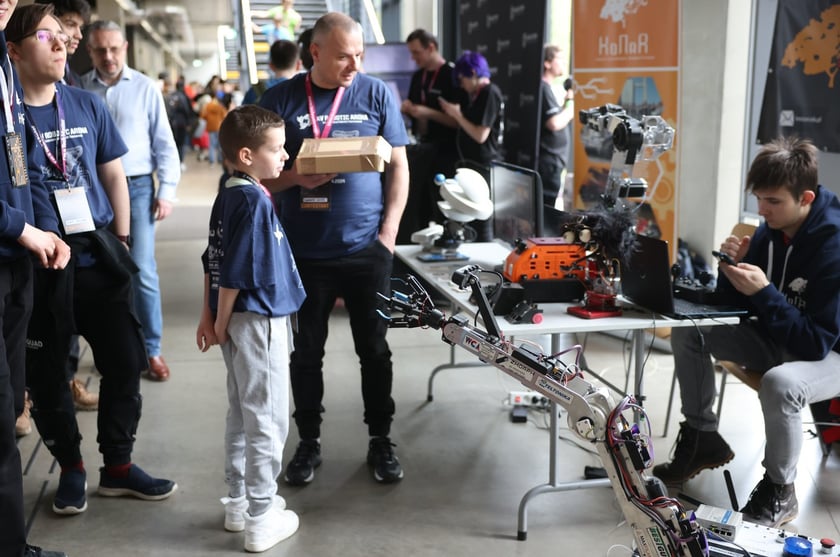 Robotic Arena na Politechnice Wrocławskiej (20.04.2024)