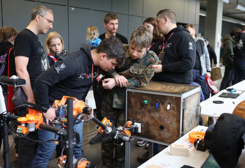 Robotic Arena na Politechnice Wrocławskiej (20.04.2024)