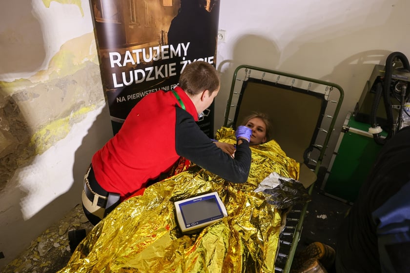 Ćwiczenia w szkole oficerskiej realizowano na podstawie doświadczeń z frontu w Ukrainie