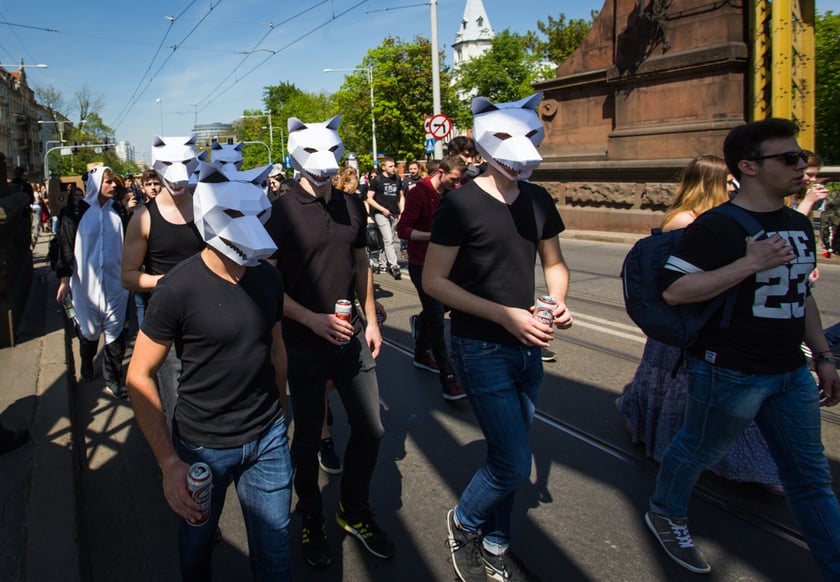 Poch&oacute;d student&oacute;w Juwenalia 2017&nbsp;