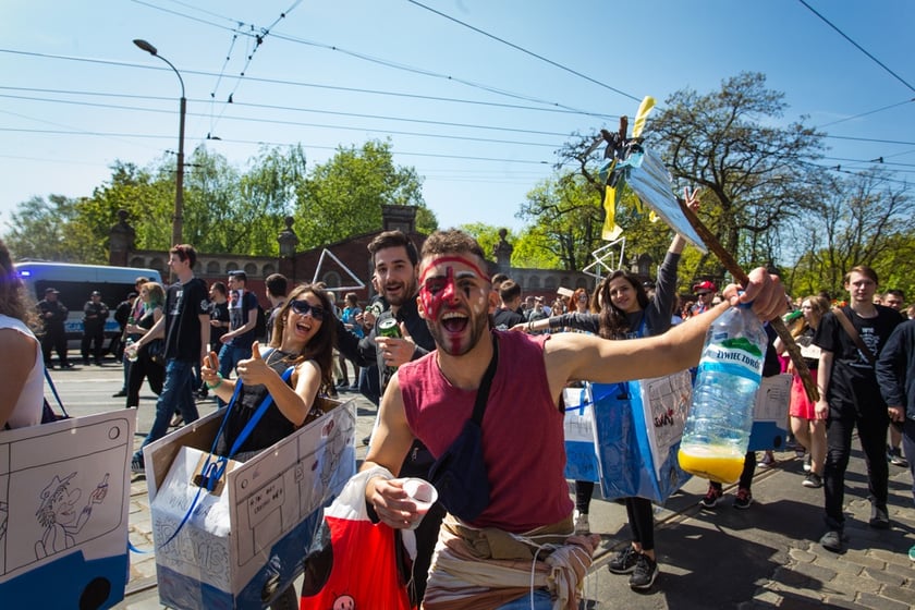 Poch&oacute;d student&oacute;w Juwenalia 2017&nbsp;