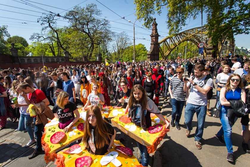 Poch&oacute;d student&oacute;w Juwenalia 2017&nbsp;