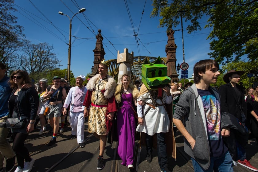 Poch&oacute;d student&oacute;w Juwenalia 2017&nbsp;