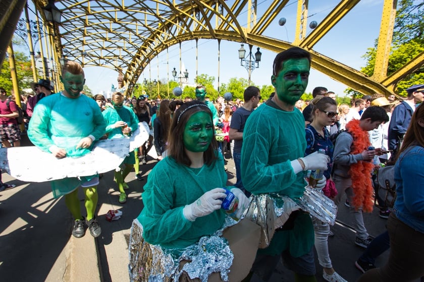 Poch&oacute;d student&oacute;w Juwenalia 2017&nbsp;