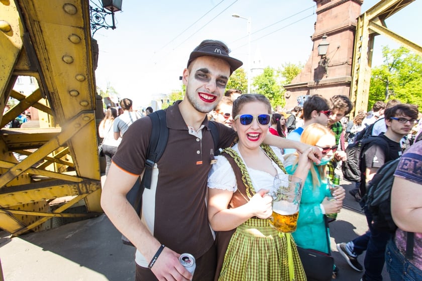 Poch&oacute;d student&oacute;w Juwenalia 2017&nbsp;