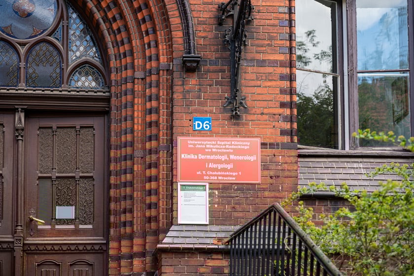 Klinika USK przy ul. Chałubińskiego 1