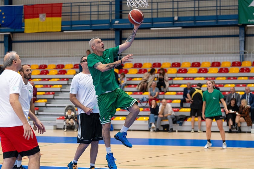 Charytatywny mecz w hali AWF-u przy Paderewskiego, 18 października 2024