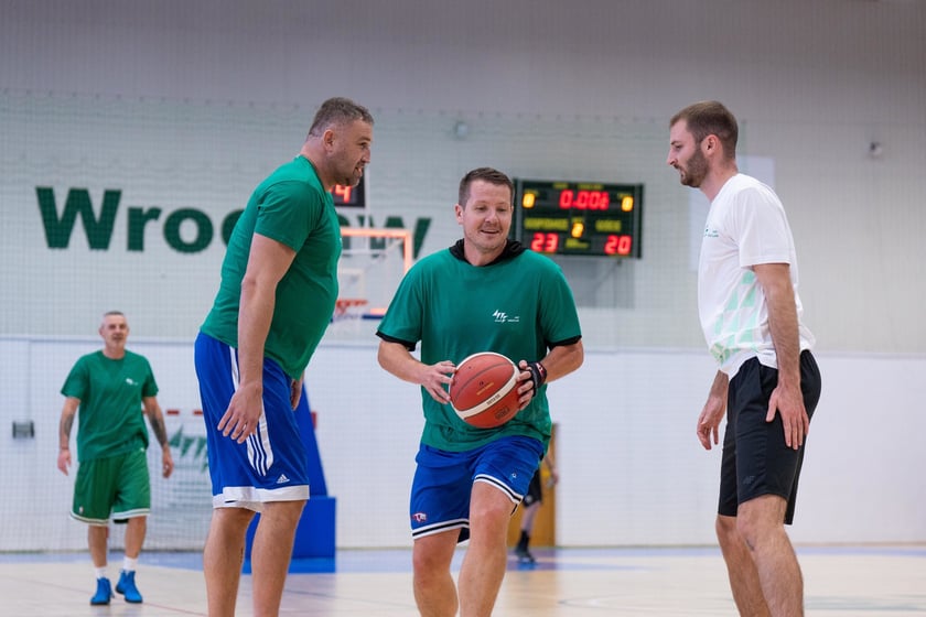 Charytatywny mecz w hali AWF-u przy Paderewskiego, 18 października 2024