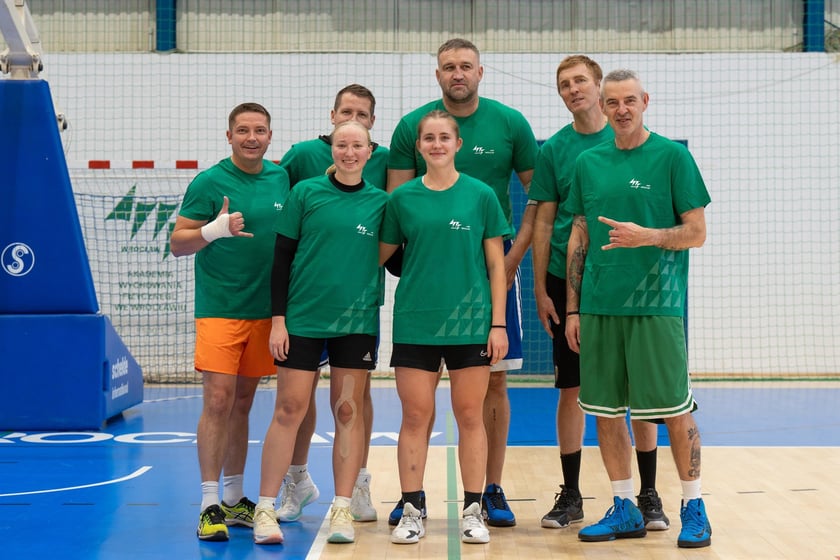 Charytatywny mecz w hali AWF-u przy Paderewskiego, 18 października 2024