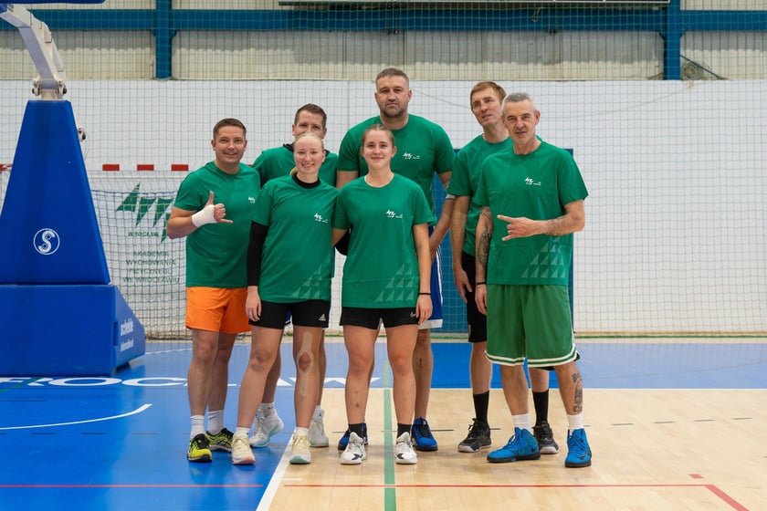 Charytatywny mecz w hali AWF-u przy Paderewskiego, 18 października 2024