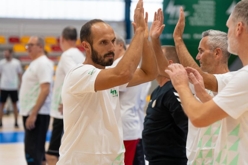 Charytatywny mecz w hali AWF-u przy Paderewskiego, 18 października 2024