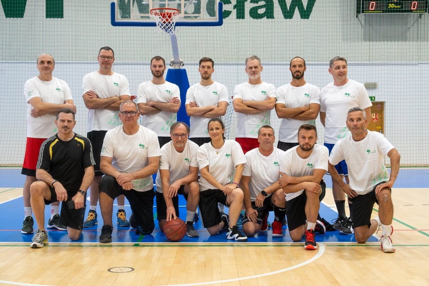 Charytatywny mecz w hali AWF-u przy Paderewskiego, 18 października 2024