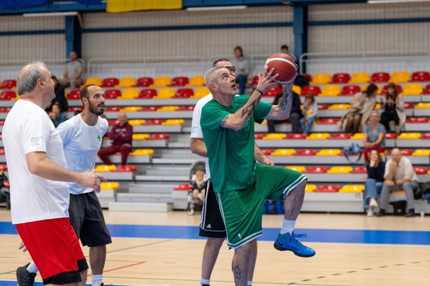 Charytatywny mecz w hali AWF-u przy Paderewskiego, 18 października 2024