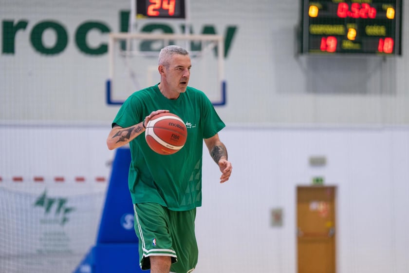 Charytatywny mecz w hali AWF-u przy Paderewskiego, 18 października 2024