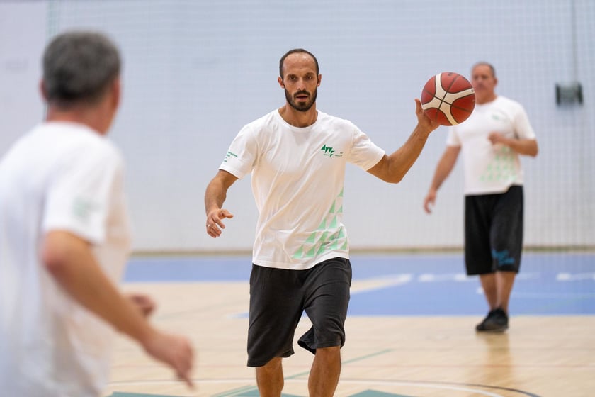 Charytatywny mecz w hali AWF-u przy Paderewskiego, 18 października 2024