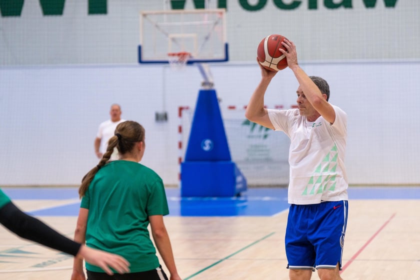 Charytatywny mecz w hali AWF-u przy Paderewskiego, 18 października 2024