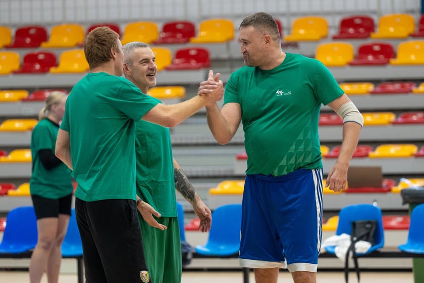 Charytatywny mecz w hali AWF-u przy Paderewskiego, 18 października 2024
