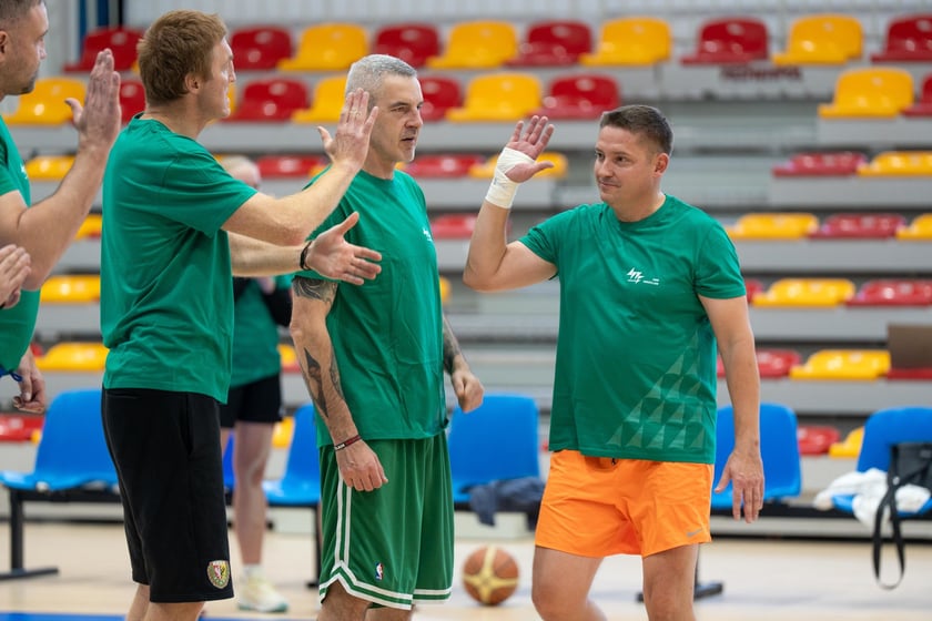 Charytatywny mecz w hali AWF-u przy Paderewskiego, 18 października 2024
