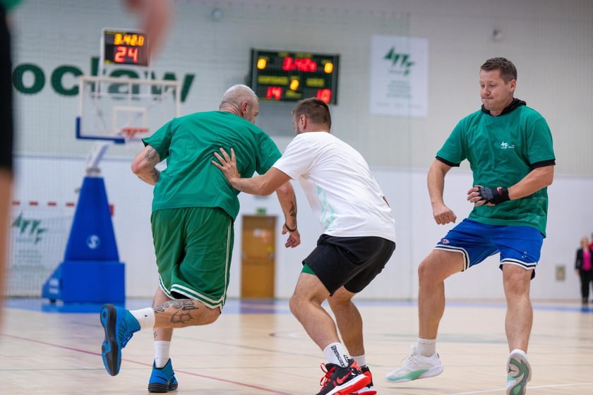 Charytatywny mecz w hali AWF-u przy Paderewskiego, 18 października 2024