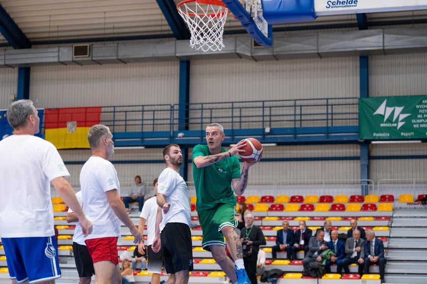 Charytatywny mecz w hali AWF-u przy Paderewskiego, 18 października 2024