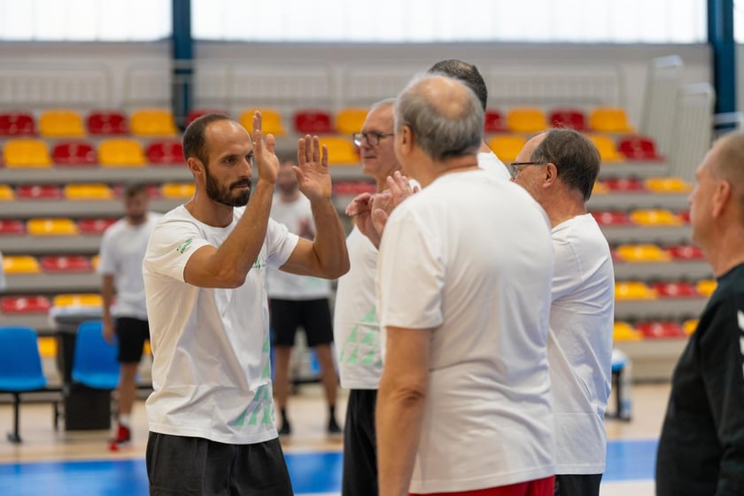 Charytatywny mecz w hali AWF-u przy Paderewskiego, 18 października 2024