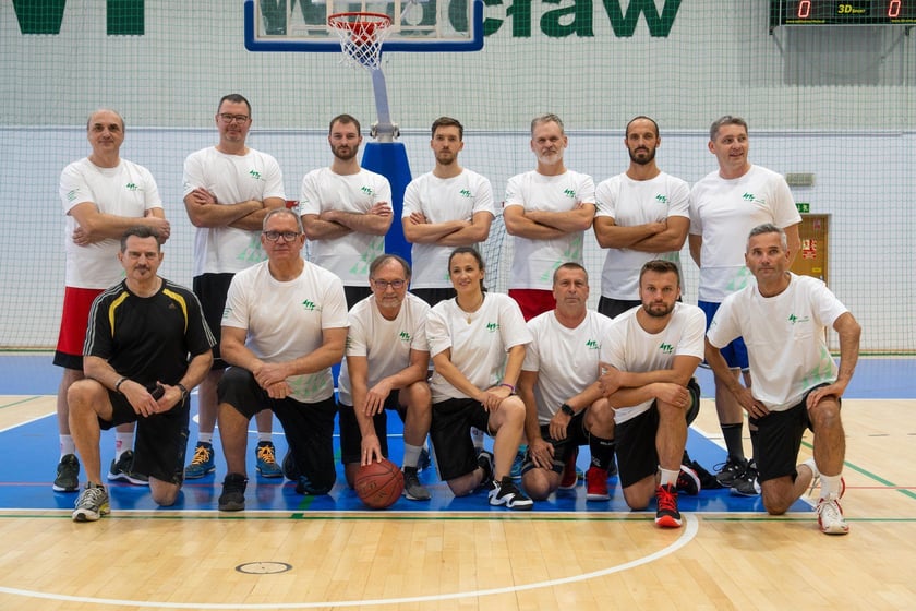 Charytatywny mecz w hali AWF-u przy Paderewskiego, 18 października 2024