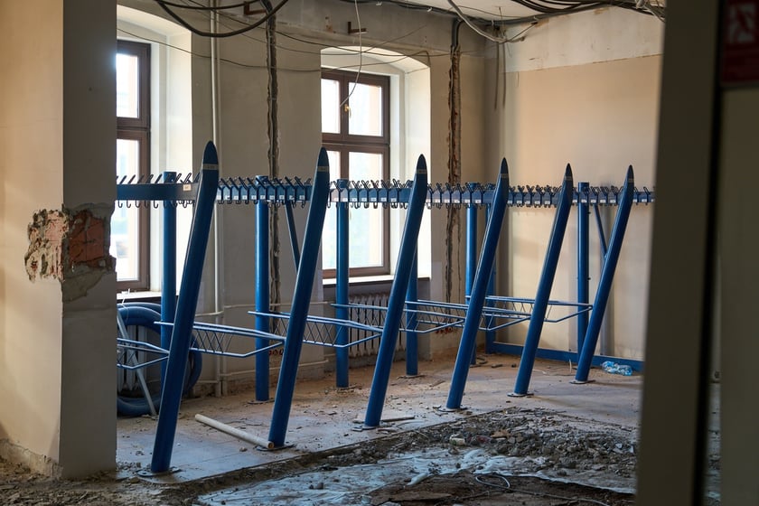 Remont w gmachu głównym Akademii Muzycznej we Wrocławiu