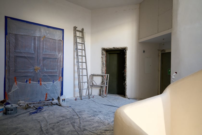 Remont w gmachu głównym Akademii Muzycznej we Wrocławiu