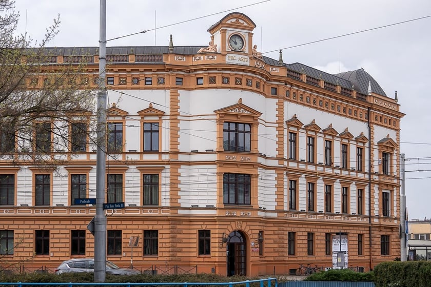 Gmach główny Akademii Muzycznej  we Wrocławiu