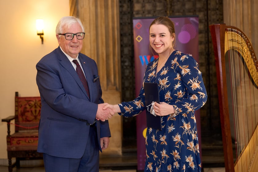 Wręczenie stypendium