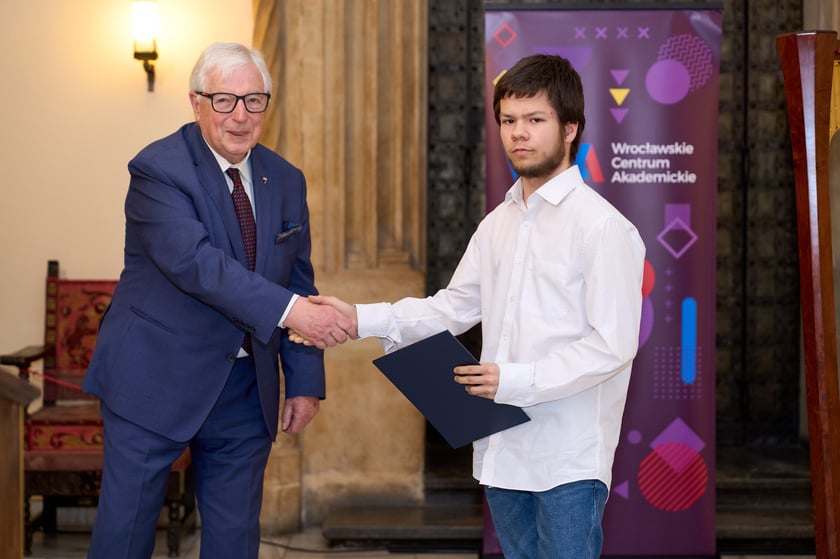 Wręczenie stypendium