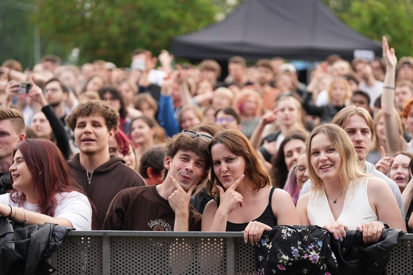 Kampus PWr przy ul. Długiej. Juwenalia 2025#WrocławRazem. 21 maja 2025 r.