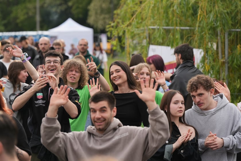 Kampus PWr przy ul. Długiej. Juwenalia 2025#WrocławRazem. 21 maja 2025 r.