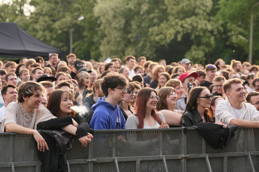 Kampus PWr przy ul. Długiej. Juwenalia 2025#WrocławRazem. 21 maja 2025 r.