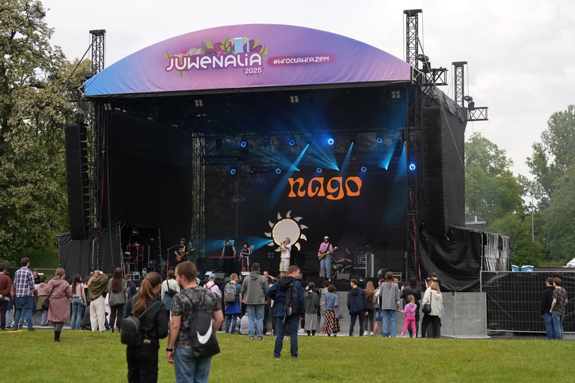 Kampus PWr przy ul. Długiej. Juwenalia 2025#WrocławRazem. 21 maja 2025 r.