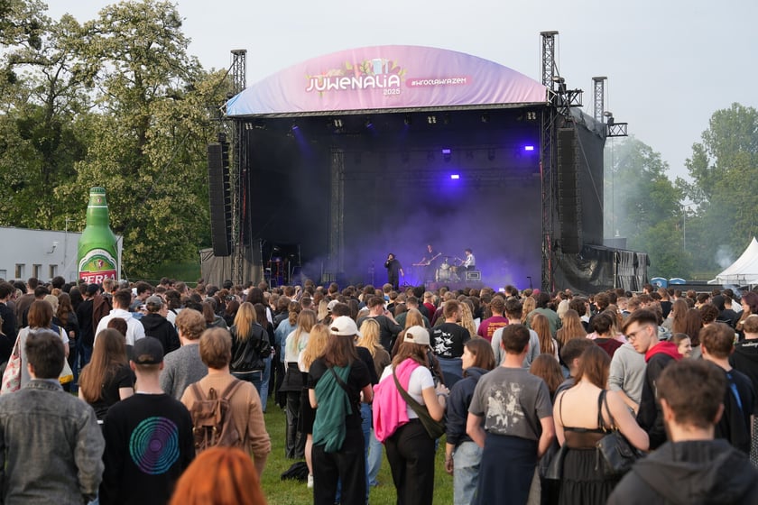 Kampus PWr przy ul. Długiej. Juwenalia 2025#WrocławRazem. 21 maja 2025 r.