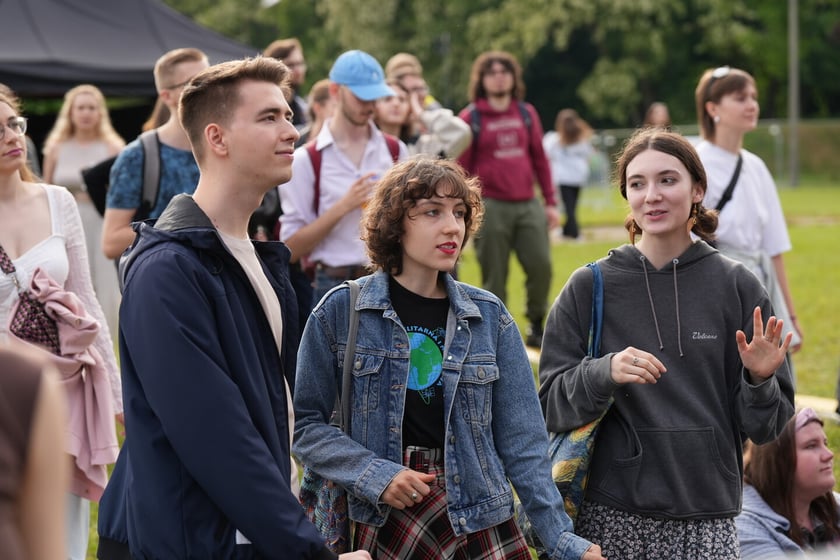 Kampus PWr przy ul. Długiej. Juwenalia 2025#WrocławRazem. 21 maja 2025 r.