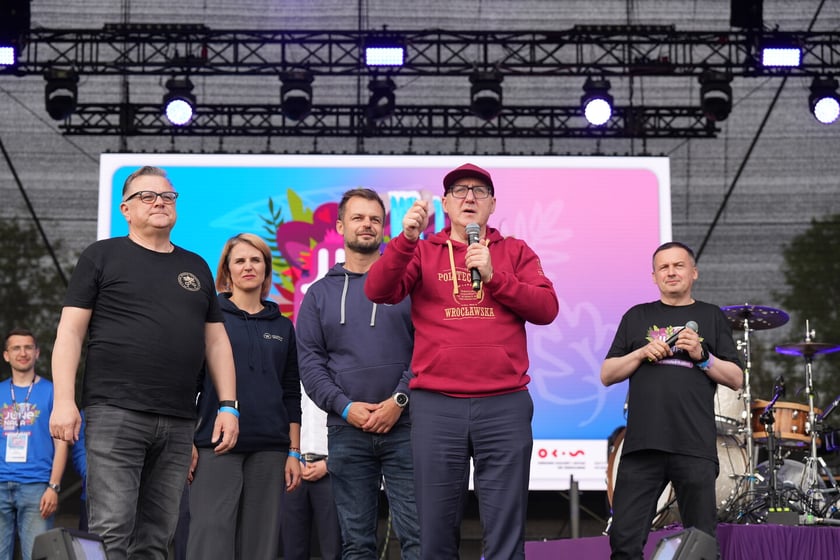 Kampus PWr przy ul. Długiej. Juwenalia 2025#WrocławRazem. 21 maja 2025 r.